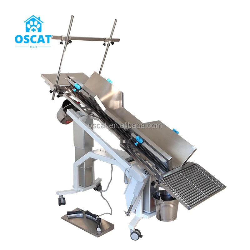 OSCAT Veterinary Equipment Multifunction Stainless Steel Veterinary Animal Veterinary Surgical Tables for Pet Shop