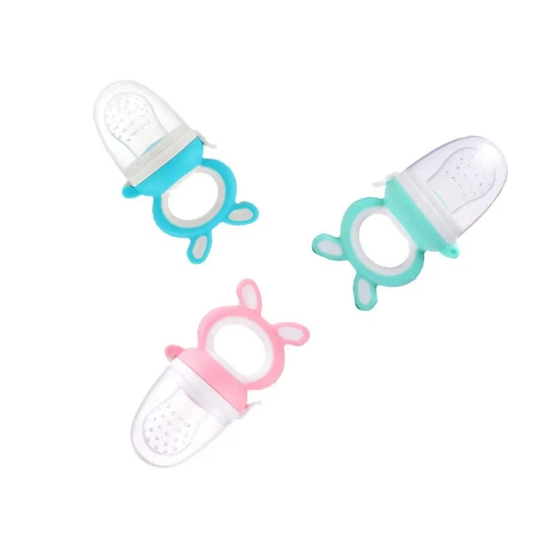 Best Frozen Holder Teething Nipple Fresh Fruit Silicone Nibbler Feeding Pacifier for Baby Food Net Dummy