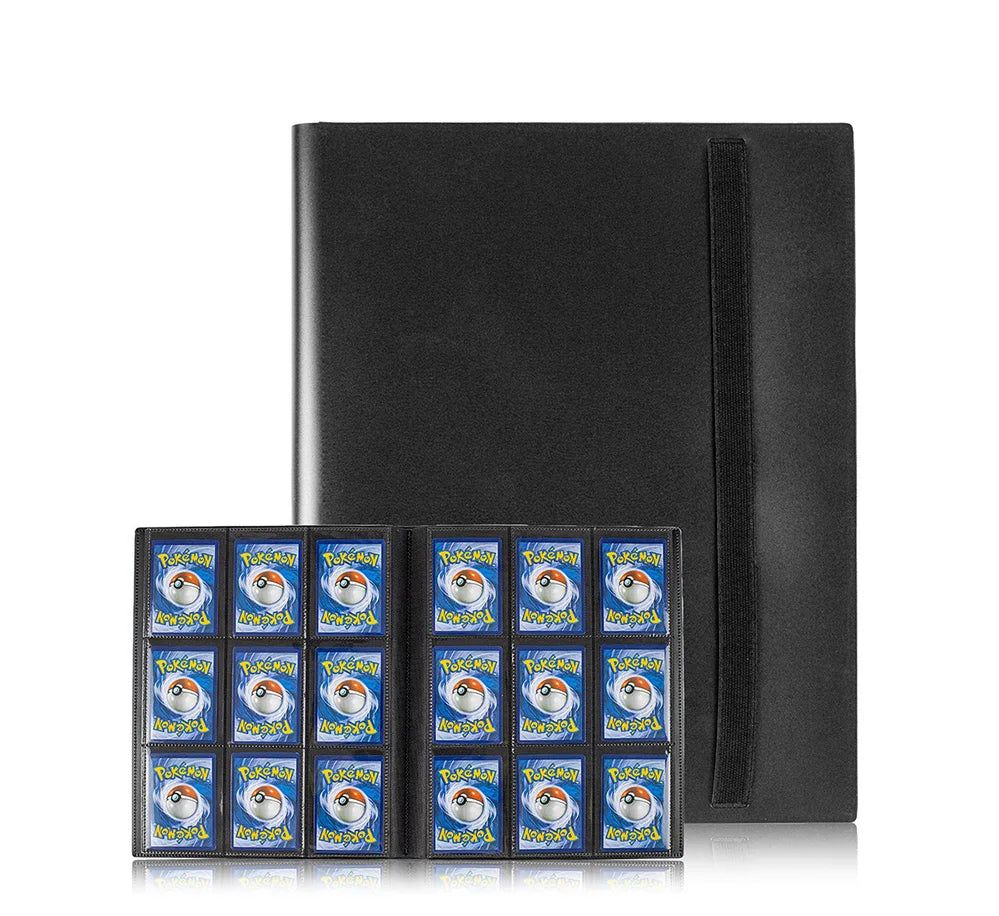 Customize Black PP Folder Inner Pages Photo Album Inner Pages Celebrity Game Card Book Customize 1-12 Card Slots Any Size