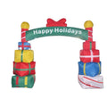 Free Shipping 3d Christmas Inflatable Arch With Gift Boxes and Decorations