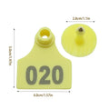 Animal Identification Plastic Pig Ear Tags Farm Livestock Equipment