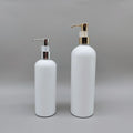 Luxury 300ml 500ml Shampoo Body Wash Lotion Shower Family Pack Boston Shape Plastic Pump Sprayer Skin Care Serum False Eyelashes