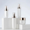 New 30g 50g Octagonal Gold Cream Jar Acrylic Cream Jar Set