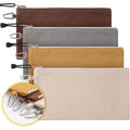 Custom Logo Heavy-Duty Cotton Zipper Eco-Friendly Recyclable Waterproof Makeup Tools Pouch & Gift Bag