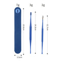 Portable Silicone Spring Earpick Removal Spoon Kit Stainless Steel Earwax Cleaner Tool Set Makeup Tools Cleaner for Ears