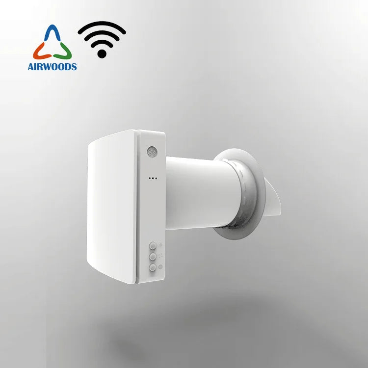 Heat Recovery Ventilation System Hvac Air Cleaner Housing Hepa Home Air Cleaner Air Purifier for Home Large Room