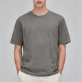 Unisex Casual Loose Oversized Cotton T-Shirt Men's White 100% Knitted Fabric Digital Printing New Collection