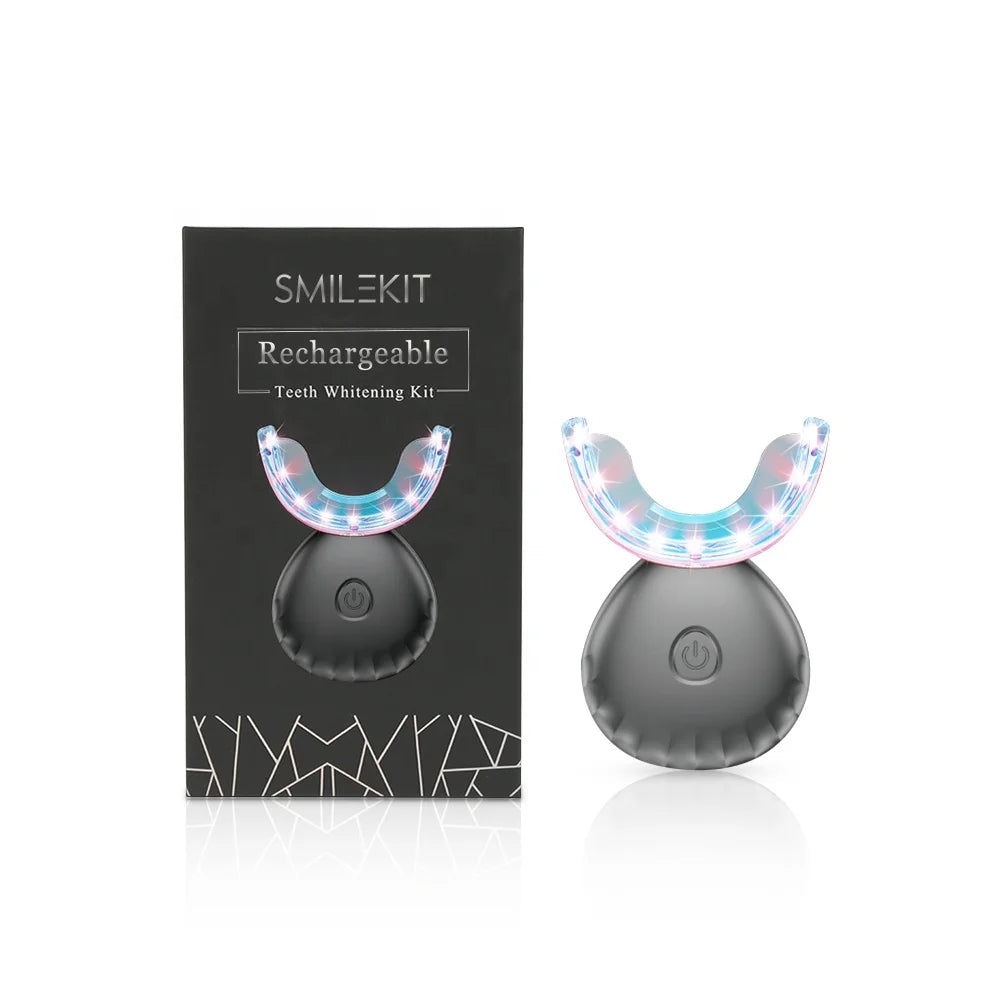 Factory Wholesale Bpa Free Mouth Tray Led No Sensitive Teeth Whitening Kit Professional Laser Custom Teeth Whitening Kit