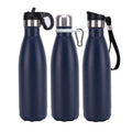Best Sellers 2023 Products Custom logo Vacuum Flasks Insulated Stainless Steel Water Bottles with Straw and Paracord Handle