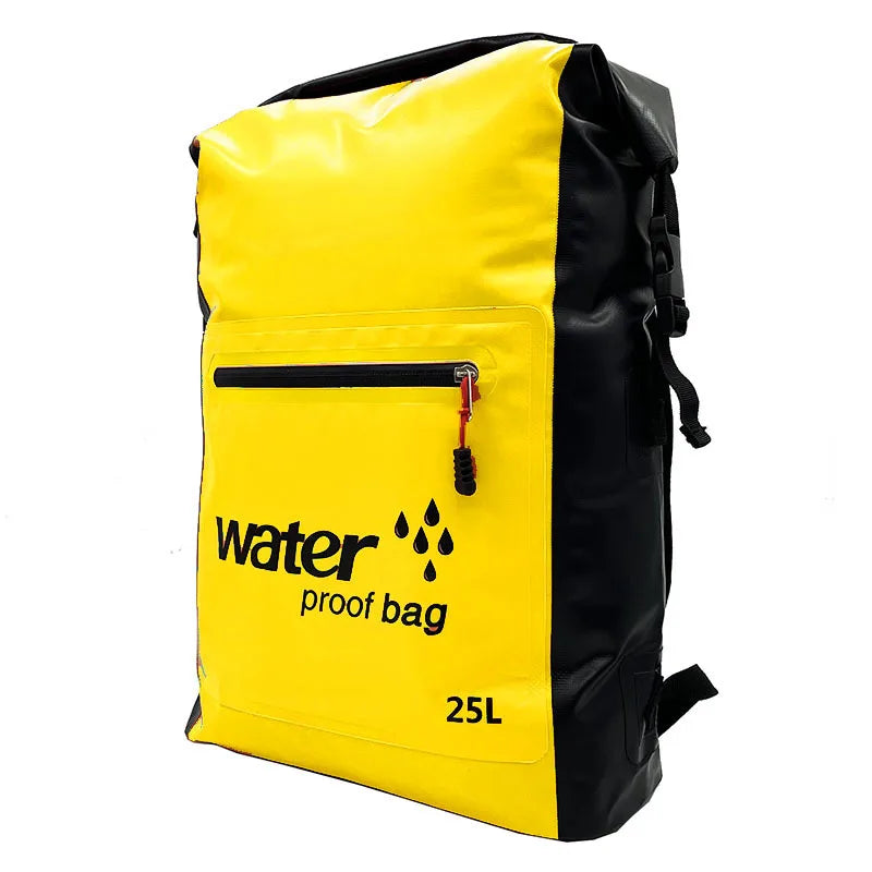 Dropshipping Large Capacity 25L Waterproof Hiking Backpack Bag for Outdoor Sports Camping Traveling Swimming