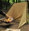 IRONDONKEY Camping Folding Picnic Bonfire Windproof Outdoor Camping Cooking Canvas Flame Retardant Windproof Wall