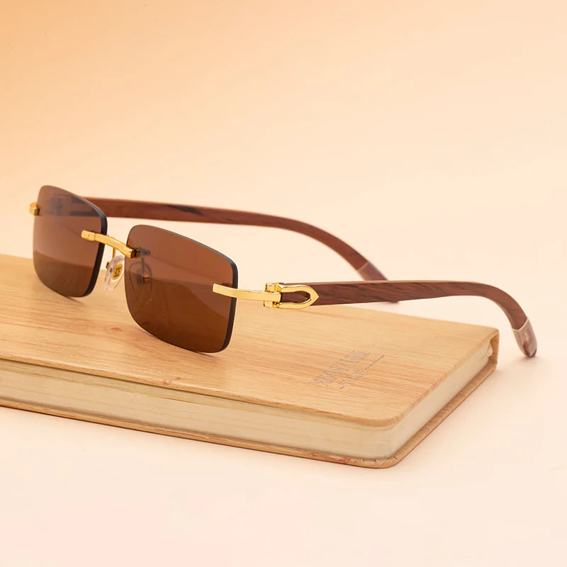 Non-plastic Frame Sunglasses Real Wood Sunglasses Very Good Quality Men's Sunglasses