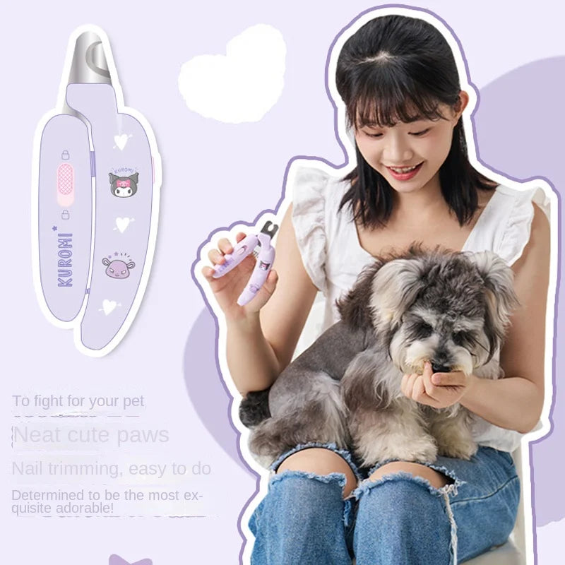 UniLink Eco-friendly Silicone Dog Nail Clipper Trimmer Washable Plastic Pet Grooming Supplies