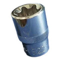 KAFUWELL WT5208H 1/2 Inch Sleeve Six Angle Sleeve Convert Hair Hex Deep Socket Wrench Head Sleeve for Ratchet Wrench