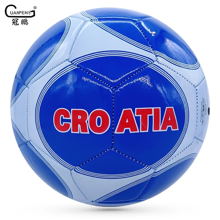 Wholesale Good Quality Machine Stitched Custom LOGO 32 Panels PVC Promotional Soccer Ball