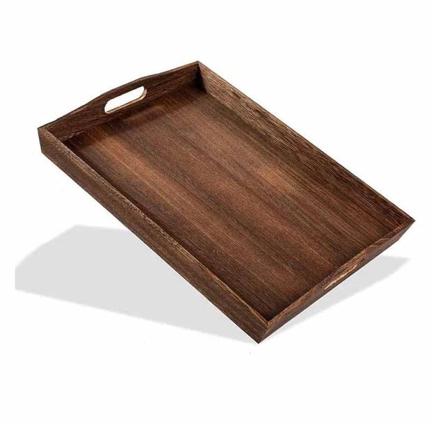 Paulownia Handicrafts Box & Case Wooden Tray