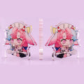 Custom Color Anime Cartoon Standing Sign Thickened Plastic Acrylic Design Sample Table Standee