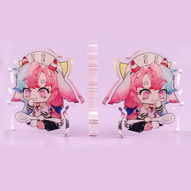 Custom Color Anime Cartoon Standing Sign Thickened Plastic Acrylic Design Sample Table Standee