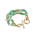2025 New Arrival French Retro Chain Bracelet Simple Resin Bracelet