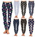 Factory Wholesale High Yoga Waist Premium Quality Women Patterned Buttery Soft Christmas Llama Leggings