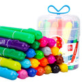 Deli 70729 24pcs/barrel Wash-easy Watercolor Pen Children's Round-headed Drawing Pen 48barrel*24pcs=1152pcs Per Carton Set