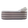 Fitness Popular Ice Soaking Plastic PVC Inflatable Black Bath Tub Portable Foldable Bathtub for Adults