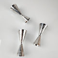 30/60ml Skeleton Leaf Appearance Stainless Steel Double Head Measuring Cup Measure Jigger for Bar