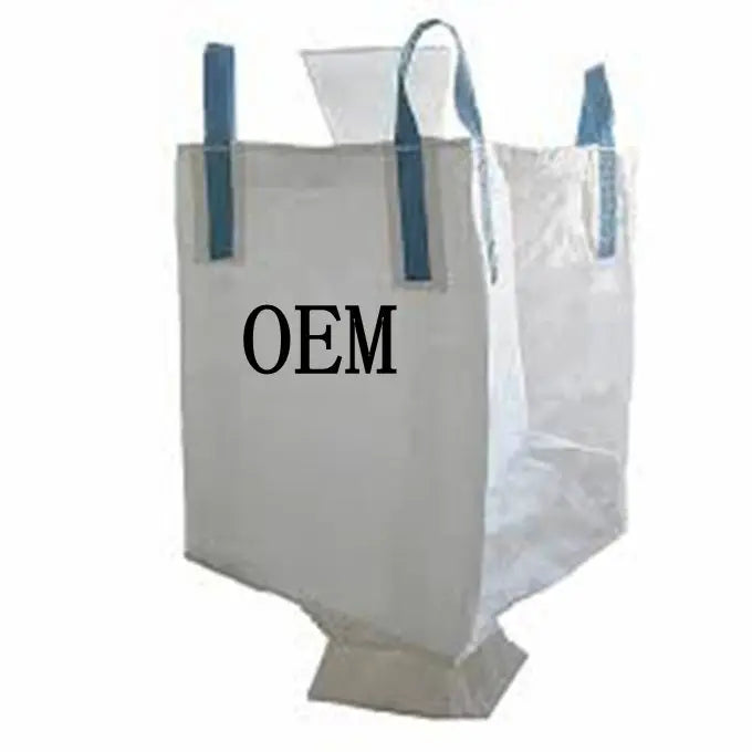 EGP Factory  Plastic Woven Bag  FIBC 1000kg 1200kg 1500kg 2000kg 1 Ton PP Woven Bulk Jumbo Big Bags for Sand Cement