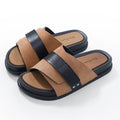 Men's Casual Summer Outdoor Cross Border Sandals Light EVA with Thick Bottom and Velcro Closure