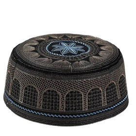 Factory Direct Latest Fashion Muslim Prayer Cap New Design Kufi Crochet for Outdoor Scenes