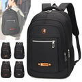 Black Notebook Computer Backpack Suppliers Men Vintage Business Casual Student Travel High Capacity Laptop Backpack