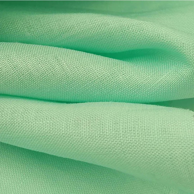 Wholesale of New Solid Color Thickened Plain Linen Fabric in Stock 100% Linen Fabric