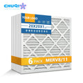 MERV 8 HVAC Filter AC Air Filter Conditioner Furnace Filter Pleated Frame Cardboard Filter Home Use Paper Frame Air Filter