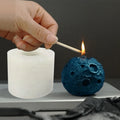3D Moon Candle Silicone Mold Moon Planet Soap Mold Planet Lunar Resin Mold