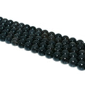 Wholesale Natural Black Meteorite Loose Gemstone Beads 6/8/10mm Round Shape for DIY Jewelry Making Stone Beads