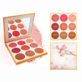 Custom Logo Blush and Highlighter Palette Blush Palette 9 Colors