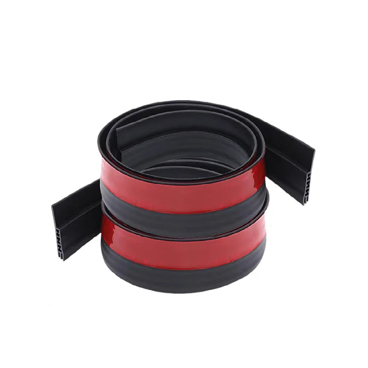 2 Pcs Foldable TPE Door Bottom Sealing Strips Durable Minimalist Design Effectively Block Door Crack Wind Cold Waterproof for