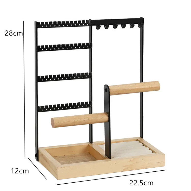 G1972 Hot Selling Hanging Necklace Earring Bracelet Ring Jewelry Display Stands for Store