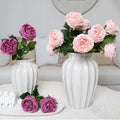 YOPIN 007 Wedding Decoration Artificial Flowers Latex Peonies Flower Artificial Peony
