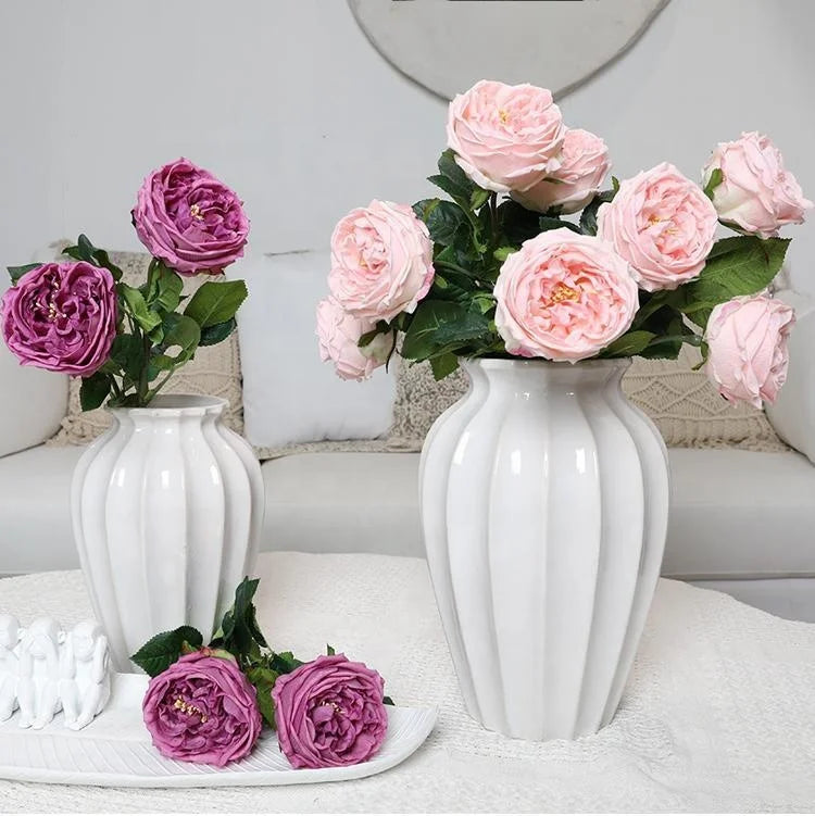 YOPIN 007 Wedding Decoration Artificial Flowers Latex Peonies Flower Artificial Peony