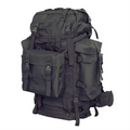 80L Tactical Large Heavy Duty Capacity Luggage TCS System Thicken Padded Back Backpack Detachable Molle Assaul Pack