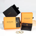 Custom Logo Drawer Sliding Cardboard Paper Luxury Gift Jewelry Box Packaging and  Pouch Bag