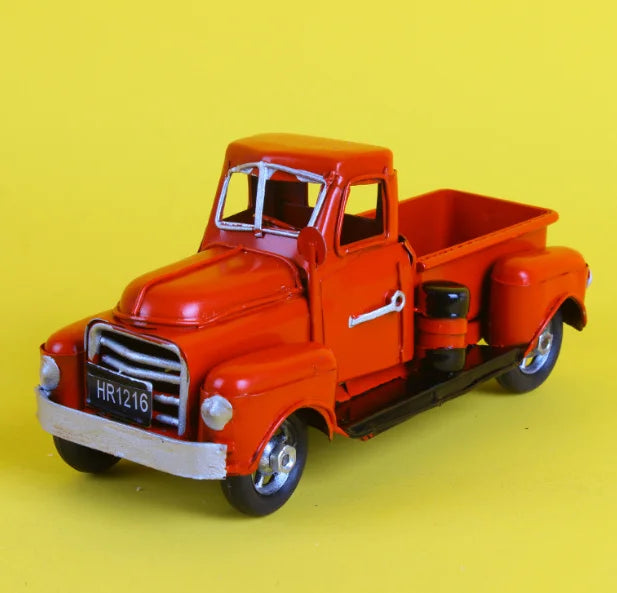 Vintage Handmade Tin Car Model