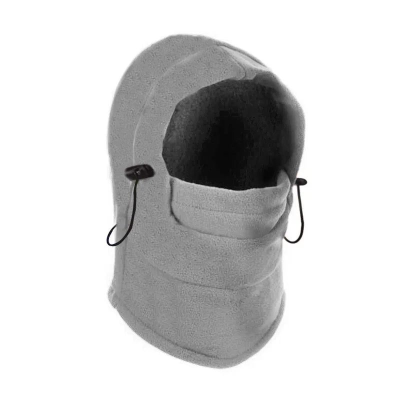 Custom logo Windproof Thermal Face Mask Fleece Hat Sport Hat Ski Neck Warm Earflap t Winter Hat for Men Women