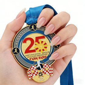 China Factory Custom Taekwondo Football Soccer Marathon Karate 3D Medal Metal Blank Plaques Golden Sport Medal
