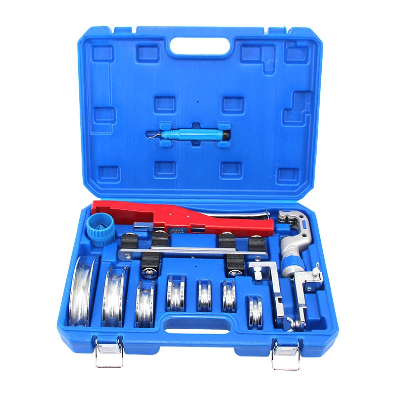 CT-999RF 6-22mm New Hand Bender Tool Set HVAC Refrigeration Copper Pipe Bending Tools 90 Degree Tube Bender Kit