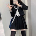 Traditional Classic Japanese Style Pretty Girl Sailor Uniform JK Uniform