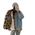 Winter Women's Plaid Fleece Poncho Fur Snow Coat Chinchilla Trim Vintage Style Regular Length Hooded Thick 100% Polyester