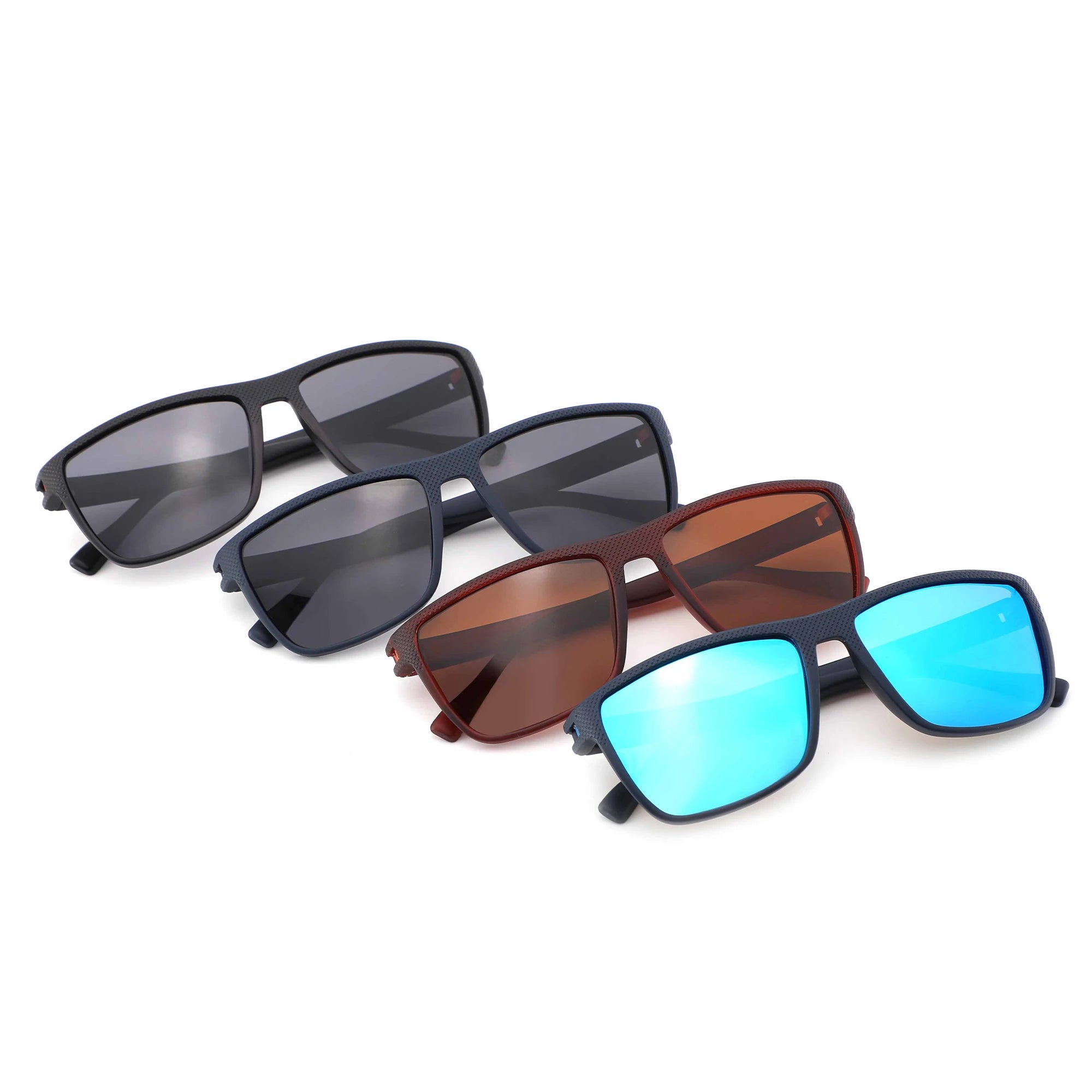 CONCHEN 2025 New PC Frame Polarized Men Sunglasses UV400 Fashion Square Driving Sun Glasses