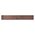 HONGDEC 24 Inch Rose Gold Floor Drain Bathroom Floor Drain Shower Floor Drain